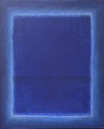 Maria Hillfon  www.hillfon.com  Öppning - Opening, 82x100 målningar, paintings